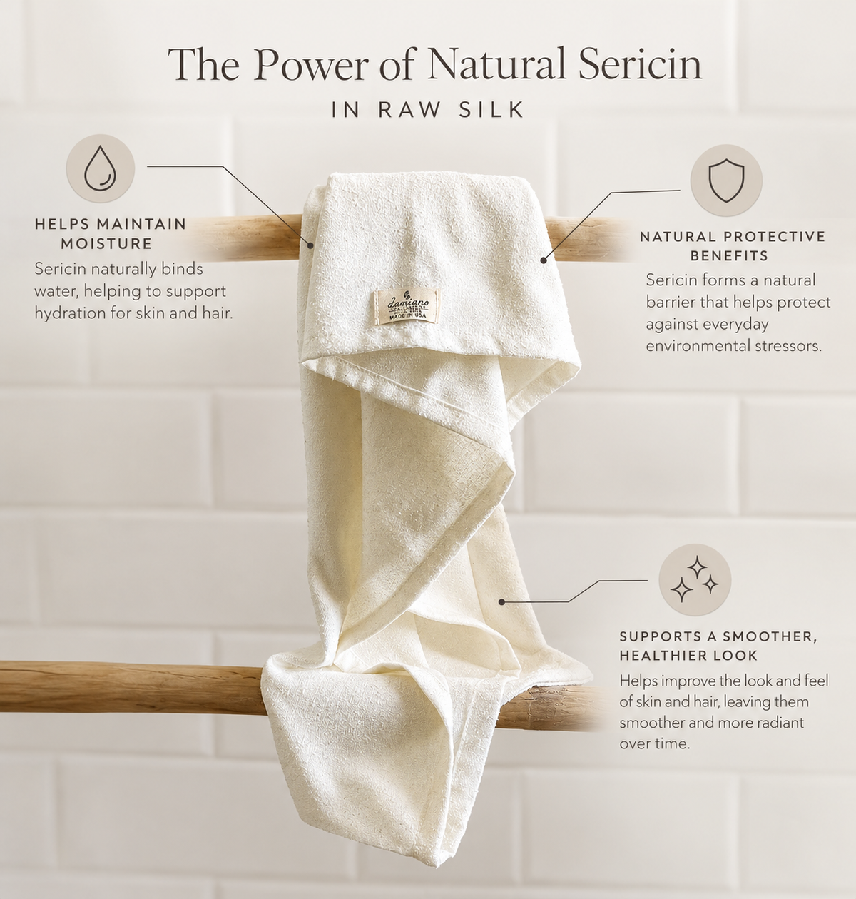 Sericin Benefits for Skin and Hair: The Natural Beauty of Raw Silk