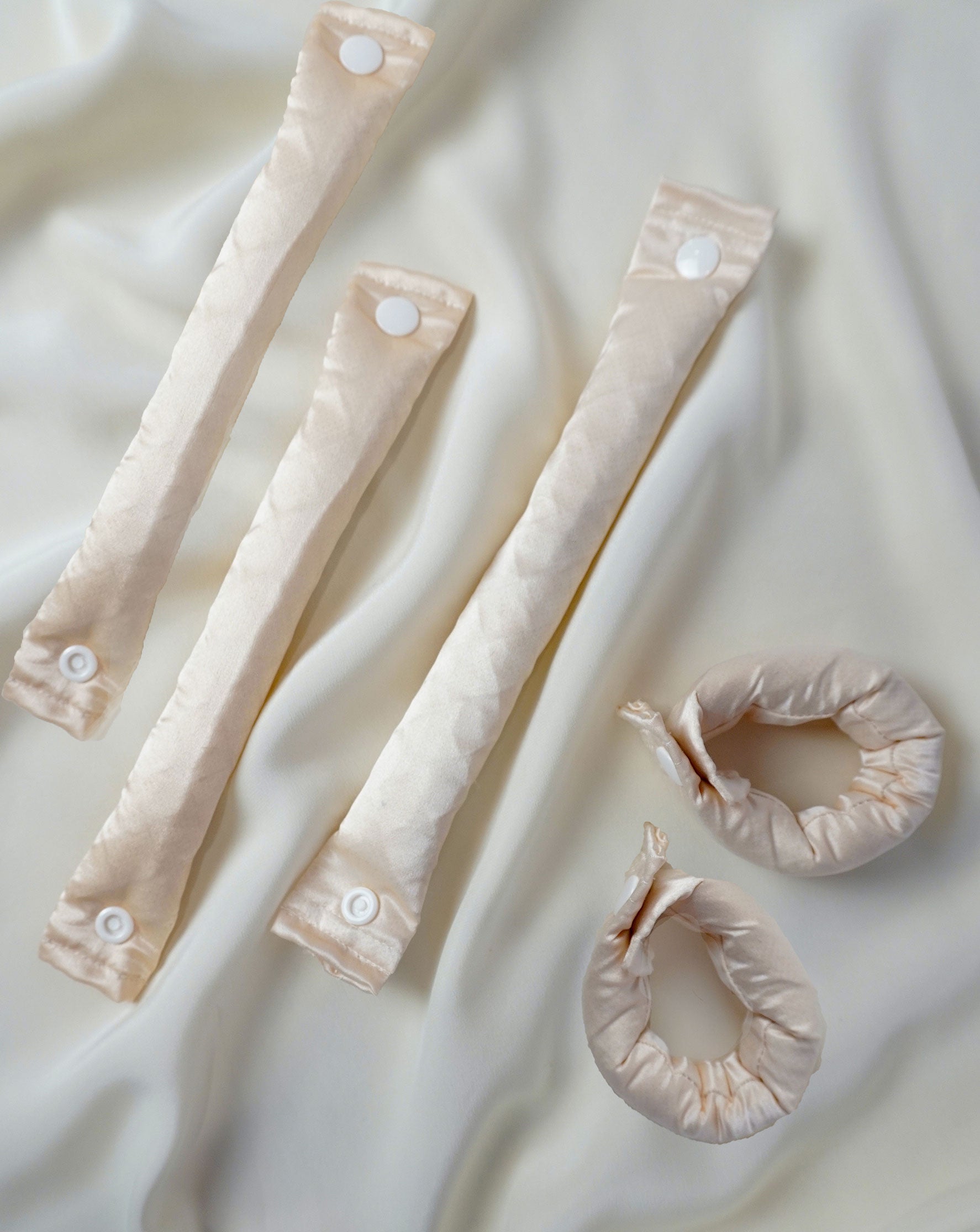 Mulberry Silk Heatless Hair Curler Set