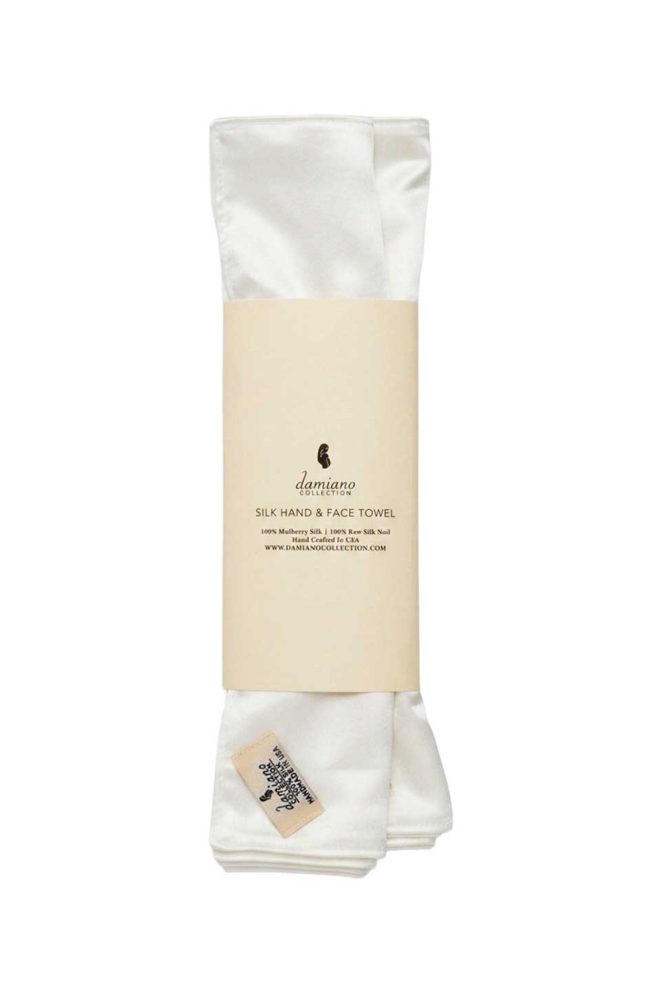 100% Silk Hand & Face Towel For Dry Sensitive Skin | OEKO-TEX
