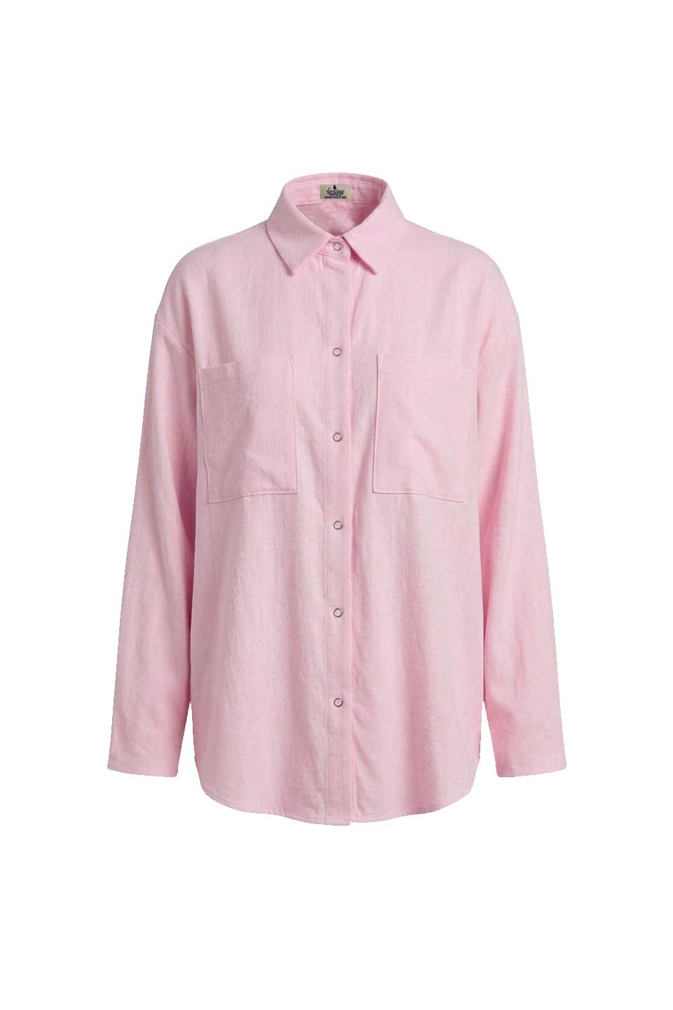 100% Raw Silk Noil Relaxed Loose Fit Shirt With Pockets – Damiano