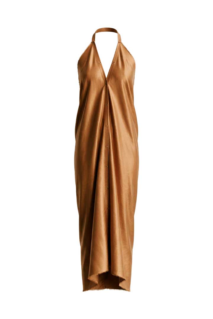 The Silk Body Wrap Dress