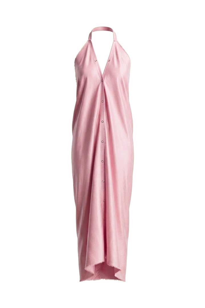 The Silk Body Wrap Dress | Resort Cruise Vacation Sarong Pareo Washable Silk Flamingo / XL The Silk Body Wrap Dress | Resort Cruise Vacation Sarong Pareo Washable Silk Flamingo / XL