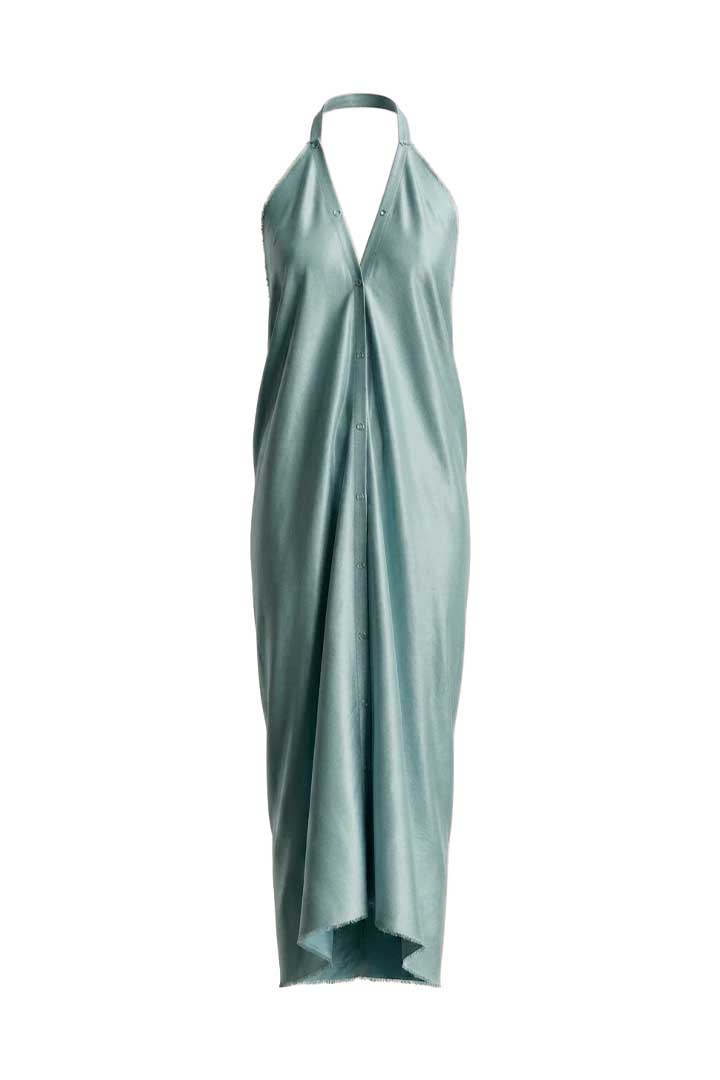 The Silk Body Wrap Dress