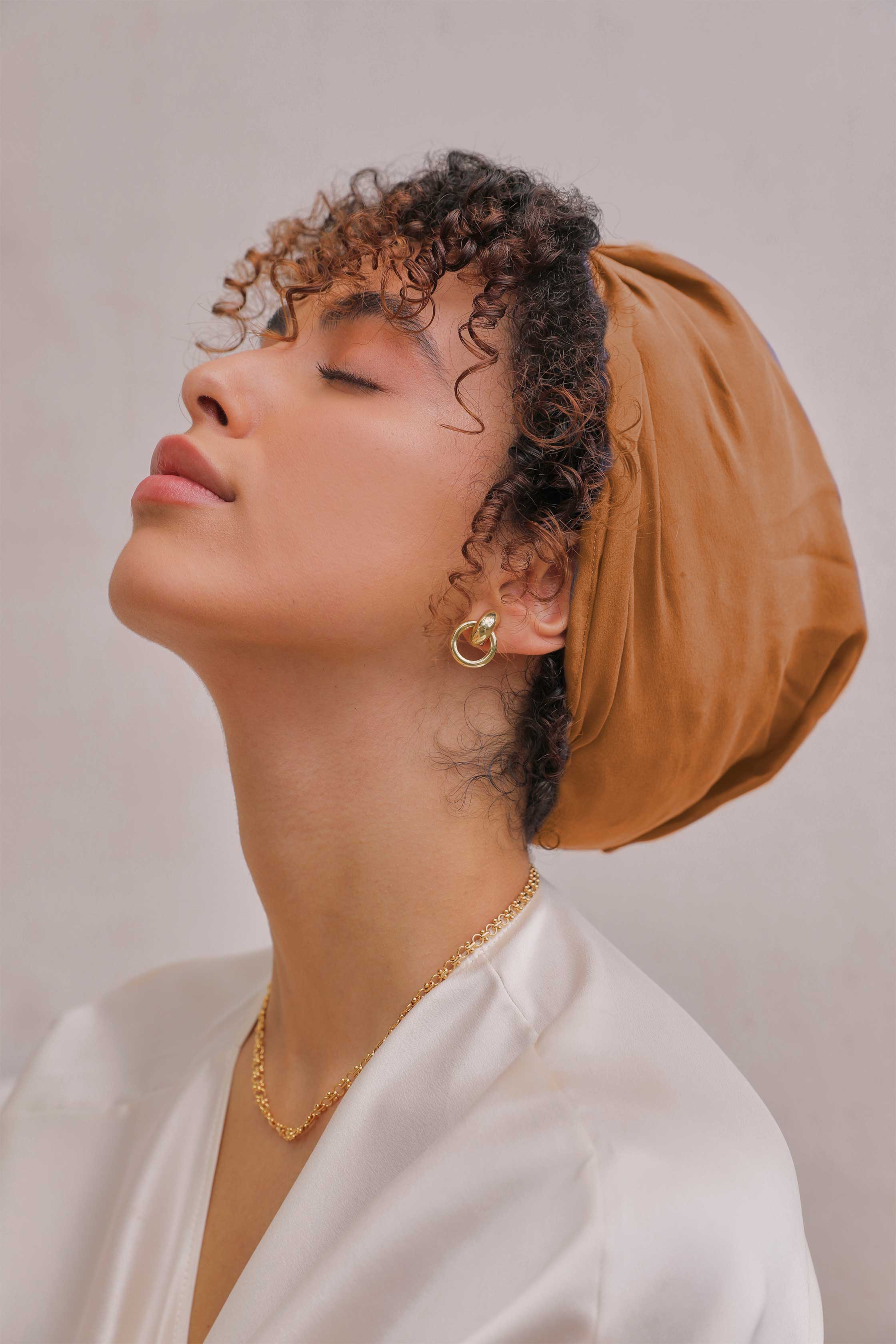 Silk Hair Turban For Sleeping