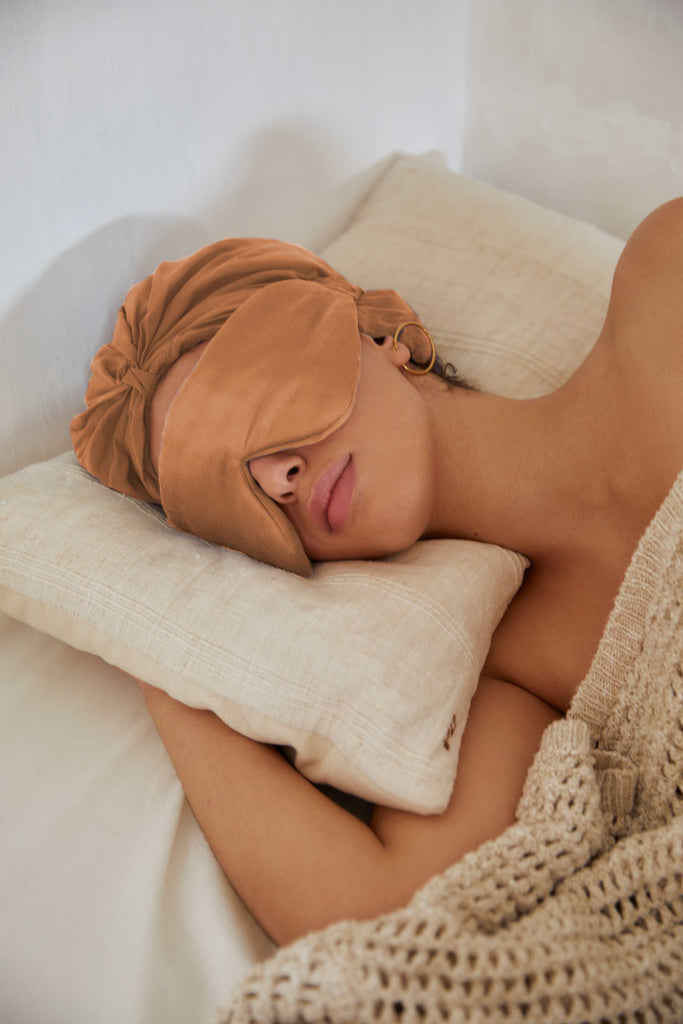 Light Blocking Silk Eye Mask For Sleeping